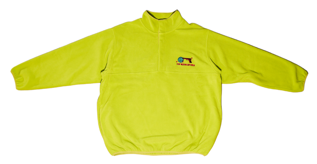 W8STED WRLD NEON FLEECE