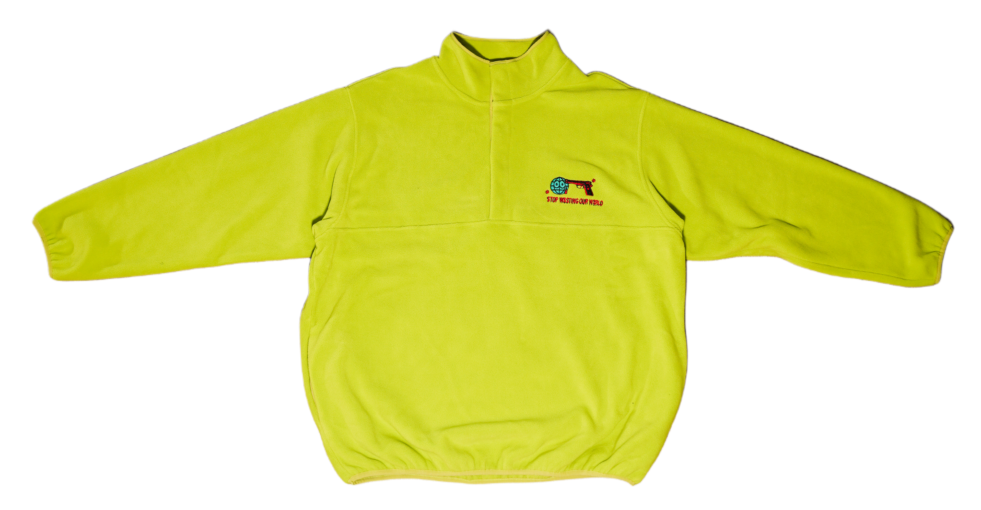 W8STED WRLD NEON FLEECE